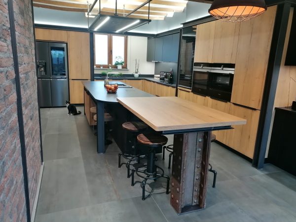 Une cuisine dans un écrin de tradition