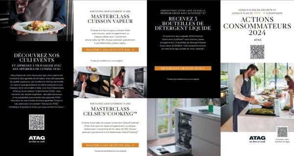 Actions ATAG: jusqu’à 8 ans de garantie sur vos électroménagers